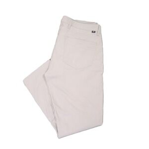 Faherty Reserve Movement Pant Men's 32x28* Light Stone Gray Organic Cotton